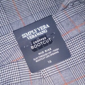 Simply Vera cropped bootcut pants